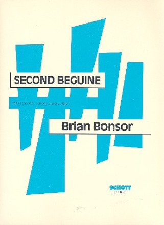 Second Beguine for 3 recorders (SAA) and 2 violins score and 5 parts