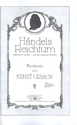 Hndel's Reichtum: Fantasie fr Salonorchester