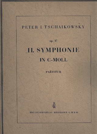 Sinfonie c-Moll Nr.2 fr Orchester Partitur
