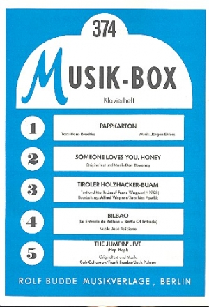 Musik-Box 374: Klavierheft