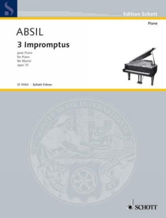 3 IMPROMPTUS OP.10 FUER KLAVIER