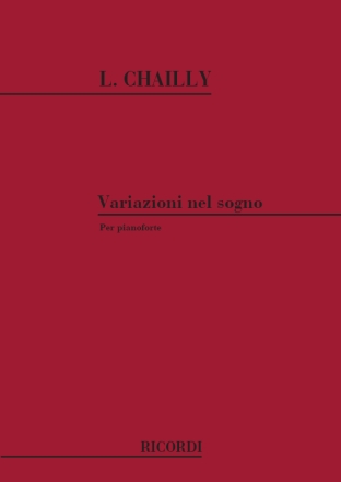 VARIAZIONI NEL SOGNO PER PIANO- FORTE