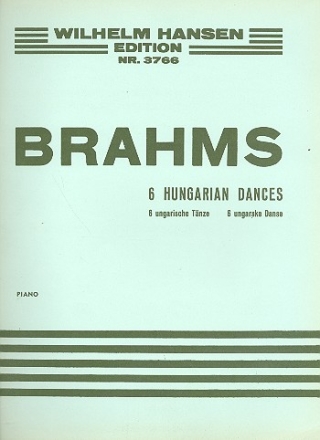 6 Hungarian Dances for piano