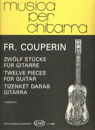 12 Stcke fr Gitarre