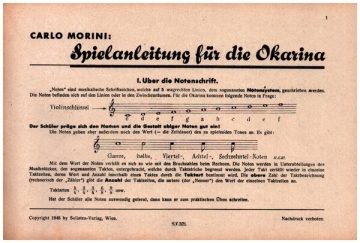 Spielanleitung fr die Okarina