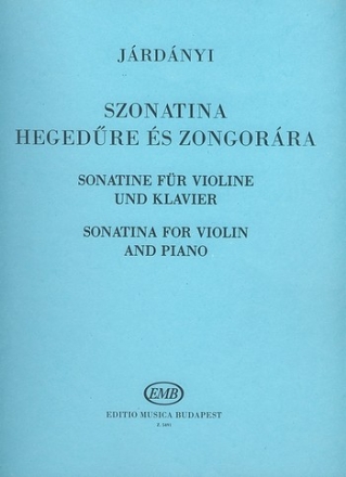 Sonatine fr Violine und Klavier (1. Lage)