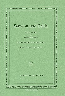 Samson und Dalila  Libretto (dt)