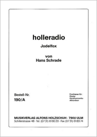 Holleradio fr Akkordeon (mit 2. Stimme)
