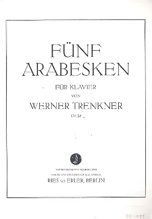 5 Arabesken op.28 fr Klavier