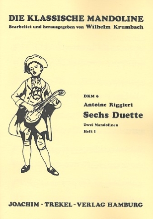 6 Duette Band 1 (Nr.1-3) fr 2 Mandolinen