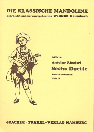 6 Duette Band 2 (Nr.4-6) fr 2 Mandolinen