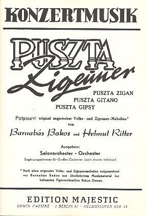 Puszta-Zigeuner: fr Salonorchester