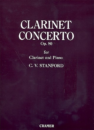 Concerto op.80  for clarinet and orchestra for clarinet and piano