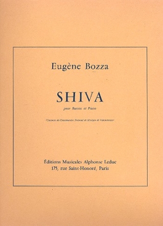 Shiva pour basson et piano