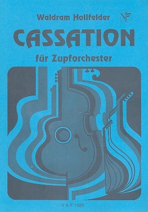 Cassation für Zupforchester Partitur