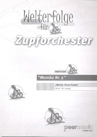 Mambo Nr.5 fr Zupforchester Partitur