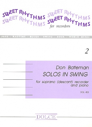 Solos in Swing for descant recorder and piano