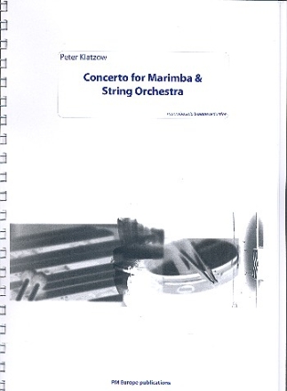 Concerto  for marimba and string orchestra piano reduction