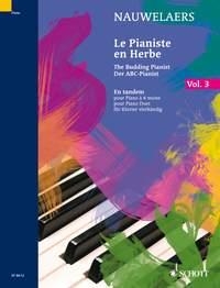 EN TANDEM 30 PETITES PIECES ET CHANTS POPULAIRES POUR PIANO A 4 MAINS PIANISTE EN HERBE VOLUME 3