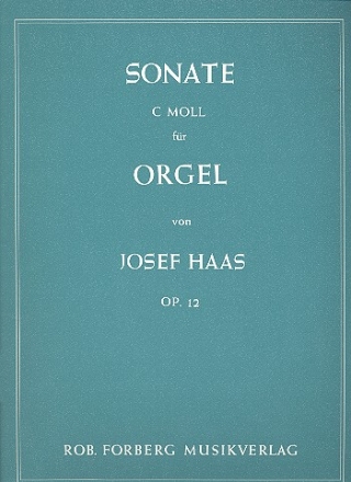 Sonate c-moll op.12 fr Orgel