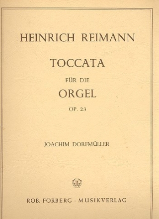 Toccata op.23 fr Orgel