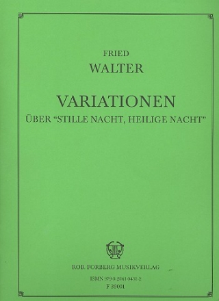 Variationen ber Stille Nacht fr Orgel