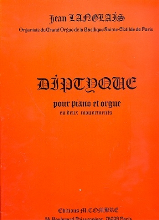 Diptyche  pour piano et orgue