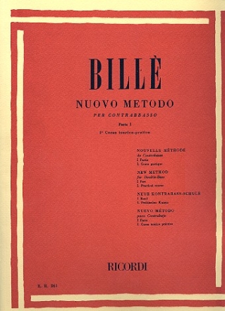 Nuovo metodo vol.1  per contrabbasso