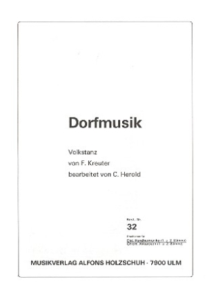 Dorfmusik Volkstanz fr Handharmonika (mit 2. Stimme)