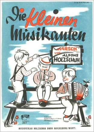 DIE KLEINEN MUSIKANTEN MARSCH FUER HANDHARMONIKA (MIT 2. STIMME)