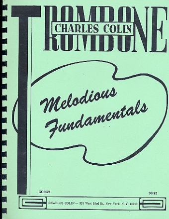 Melodious Fundamentals for trombone