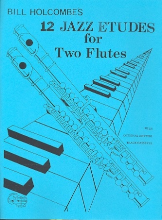 12 Jazz Etudes (+CD) for 2 flutes