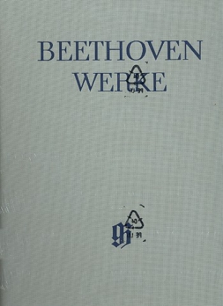Beethoven Werke Abteilung 10 Band 3 Arien, Duett und Terzett