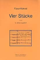 4 STUECKE FUER STREICHQUARTETT (1998) PARTITUR+STIMMEN