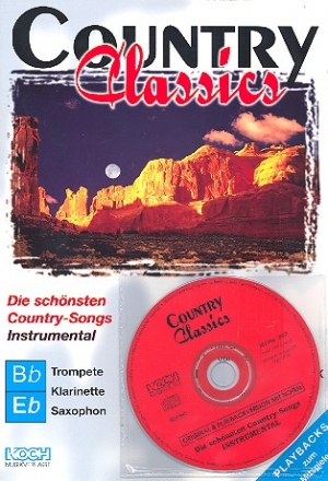 Country Classics (+CD) fr C-, B- und Es-Instrumente B- und Es-Stimmen