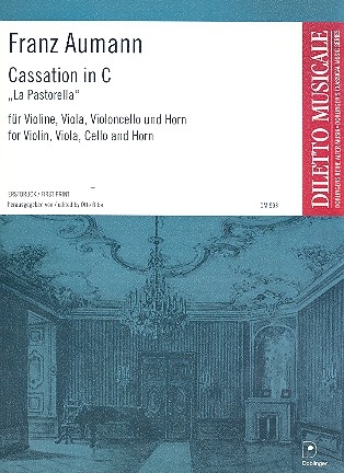 Cassation C-Dur fuer violine, viola, fr Violine, Viola, Violoncello und Horn Stimmen