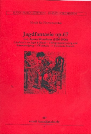 Jagdfantasie op.67  fr 4 Hrner Stimmen