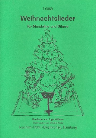 Weihnachtslieder  fr Mandoline und Gitarre Spielpartitur