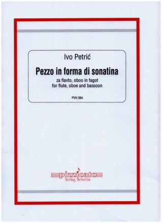 Pezzo in forma di sonatina for flute, oboe and bassoon score and parts
