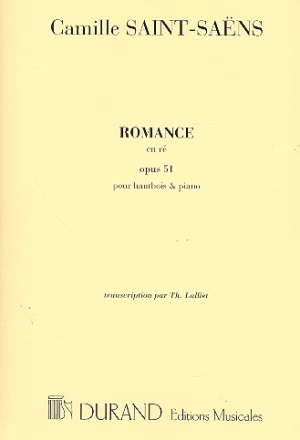 Romance op.51 pour hautbois et piano