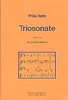 TRIOSONATE FUER AAB BLOCKFLOETEN (1995/96)  PARTITUR+STIMMEN