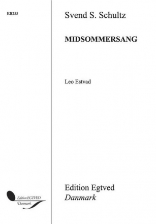 Midsommersang for satb chorus score (daen)