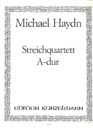Streichquartett A-Dur  Stimmen