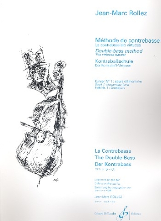 Mthode de contrebasse vol.1 Cours lmentaire