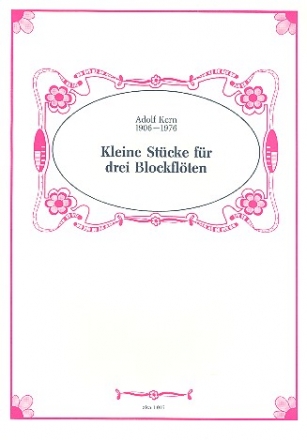 Kleine Stcke fr 3 Blockflten (SSA) Spielpartitur