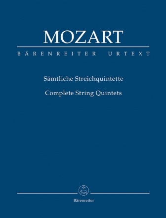 Smtliche Streichquintette  6 Taschenpartituren (TP 11, 12, 15, 38, 153 und 154)
