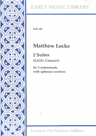 2 Suites (Little Consort) for 3 instruments with opt. continuo scores