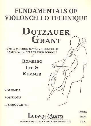Fundamentals of Violoncello Technique vol.2 (positions 2-7) for cello
