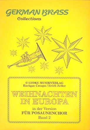 Weihnachten in Europa Band 2  Version fr Posaunenchor (5-10stg.) Partitur