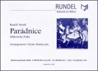 Paradnice: Mhrische Polka fr Blasorchester